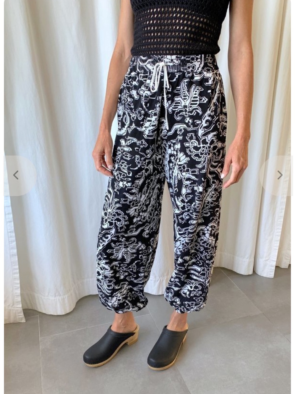 Rachel Comey Russ Pant black & white
